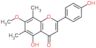 5-hydroxy-2-(4-hydroxyphenyl)-7-methoxy-6,8-dimethyl-4H-chromen-4-one