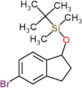 [(5-bromo-2,3-dihydro-1H-inden-1-yl)oxy](tert-butyl)dimethylsilane