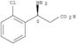 Benzenepropanoic acid, b-amino-2-chloro-, (bS)-