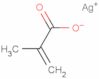 2-Propenoic acid, 2-methyl-, silver(1+) salt (1:1)