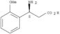 Benzenepropanoic acid, b-amino-2-methoxy-, (bS)-