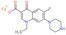 [1-Ethyl-6-fluoro-1,4-dihydro-4-(oxo-κO)-7-(1-piperazinyl)-3-quinolinecarboxylato-κO3]silver