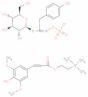 [2-[3-(4-hydroxy-3,5-dimethoxyphenyl)acryloyloxy]ethyl]trimethylammonium, saltwith 1-thio-β-D-gluc…