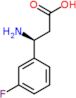 (3S)-3-amino-3-(3-fluorophenyl)propanoic acid