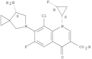 3-Quinolinecarboxylicacid,7-[(7S)-7-amino-5-azaspiro[2.4]hept-5-yl]-8-chloro-6-fluoro-1-[(1S,2R)-2…