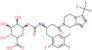 (3R,4R,5R,6R)-3,4,5-trihydroxy-6-[[(1R)-3-oxo-3-[3-(trifluoromethyl)-6,8-dihydro-5H-[1,2,4]triazolo[4,3-a]pyrazin-7-yl]-1-[(2,4,5-trifluorophenyl)methyl]propyl]carbamoyloxy]tetrahydropyran-2-carboxylic acid