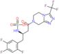 [(1R)-3-oxo-3-[3-(trifluoromethyl)-6,8-dihydro-5H-[1,2,4]triazolo[4,3-a]pyrazin-7-yl]-1-[(2,4,5-tr…