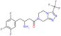 3-amino-1-[3-(trifluoromethyl)-5,6-dihydro[1,2,4]triazolo[4,3-a]pyrazin-7(8H)-yl]-4-(2,4,5-trifluorophenyl)butan-1-one