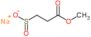 sodium 3-methoxy-3-oxopropane-1-sulfinate