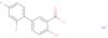 sodium 2',4'-difluoro-4-hydroxy[1,1'-biphenyl]-3-carboxylate