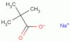 Acide propanoïque, 2,2-diméthyl-, sel de sodium (1:1)