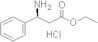 Ácido benzenopropanoico, β-amino-, éster etílico, cloridrato (1:1), (βS)-