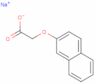 Acetic acid, 2-(2-naphthalenyloxy)-, sodium salt (1:1)