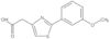 2-(3-Methoxyphenyl)-4-thiazoleacetic acid