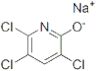 2(1H)-Pyridinone, 3,5,6-trichloro-, sodium salt (1:1)