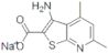 SODIUM 3-AMINO-4,6-DIMETHYLTHIENO[2,3-B]PYRIDINE-2-CARBOXYLATE