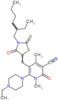 5-{[3-(2-ethylhexyl)-4-oxo-2-thioxo-1,3-thiazolidin-5-ylidene]methyl}-6-(4-ethylpiperazin-1-yl)-...