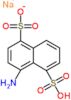 sodium 4-amino-5-sulfonaphthalene-1-sulfonate