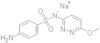 sodium N-(6-methoxypyridazin-3-yl)sulphanilamidate