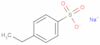 Benzenesulfonic acid, 4-ethyl-, sodium salt (1:1)