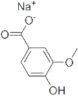 Hydroxymethoxybenzoicacidsodiumsalt; 98%