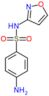 4-amino-N-(1,2-oxazol-3-yl)benzenesulfonamide