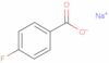 Benzoic acid, 4-fluoro-, sodium salt (1:1)