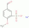 sodium 5-formyl-2-methoxybenzenesulphonate