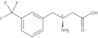 (S)-3-amino-4-(3-trifluoromethyl-phenyl)-butyric acid-HCl