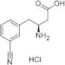(S)-3-amino-4-(3-cyano-phenyl)-butyric acid-HCl