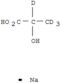 Propanoic-2,3,3,3-d4acid, 2-hydroxy-, monosodium salt (9CI)