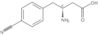 (S)-3-amino-4-(4-cyano-phenyl)-butyric acid-HCl