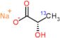 Natrium (2S)-2-hydroxy(3-~13~C)propanoat