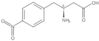 (S)-3-amino-4-(4-nitro-phenyl)-butyric acid-HCl