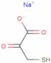 Ácido propanoico, 3-mercapto-2-oxo-, sal de sódio (1:1)