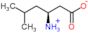 (3S)-3-amino-5-methylhexanoic acid