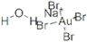 sodium tetrabromoaurate(iii) hydrate