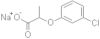 Propanoic acid, 2-(3-chlorophenoxy)-, sodium salt (1:1)