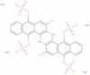 5,9,14,18-Anthrazinetetrol, 7,16-dichloro-6,15-dihydro-, 5,9,14,18-tetrakis(hydrogen sulfate), sod…