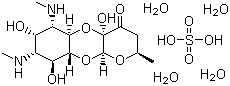 4H-Pyrano[2,3-b][1,4]benzodioxin-4-one, decahydro-4a,7,9-trihydroxy-2-methyl-6,8-bis(methylamino)-…