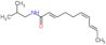 (2E,6Z,8E)-N-(2-methylpropyl)deca-2,6,8-trienamide