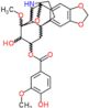 3-hydroxy-4-methoxy-1,2,3,4,5,6-hexahydro-4a,11b-(epiminoethano)-4,6-epoxyphenanthro[2,3-d][1,3]di…