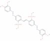 Benzenesulfonic acid, 2,2′-(1,2-ethenediyl)bis[5-[2-(3,4-dihydroxyphenyl)diazenyl]-, ammonium sa...