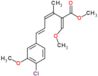 methyl (2E,3Z,5E)-6-(4-chloro-3-methoxyphenyl)-2-(methoxymethylidene)-3-methylhexa-3,5-dienoate