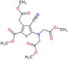 Methyl 5-[bis(2-methoxy-2-oxoethyl)amino]-4-cyano-2-(methoxycarbonyl)-3-thiopheneacetate