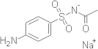 Sodium sulfacetamide