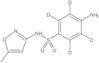 4-Amino-N-(5-methyl-3-isoxazolyl)benzene-2,3,5,6-d<sub>4</sub>-sulfonamide