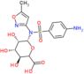 (3S,4S,5S,6R)-6-[(4-aminophenyl)sulfonyl-(5-methylisoxazol-3-yl)amino]-3,4,5-trihydroxy-tetrahyd...