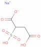 sodium dihydrogen 2-sulphonatosuccinate