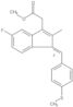 Methyl (1Z)-5-fluoro-2-methyl-1-[[4-(methylthio)phenyl]methylene]-1H-indene-3-acetate